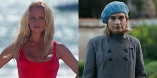 Pamela Anderson and Lily James Side-By-Side ahead of Hulu series.