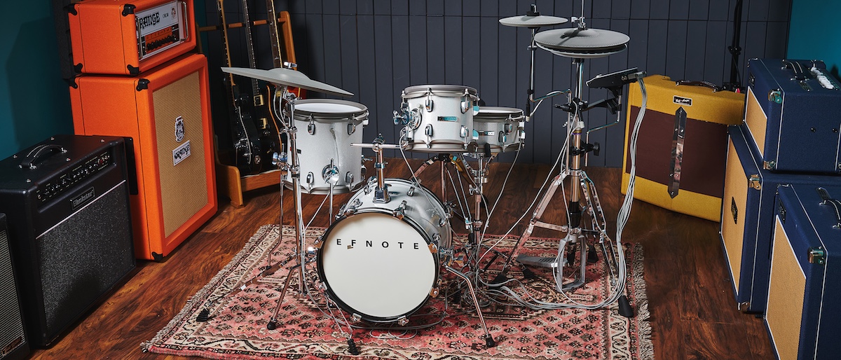 EFnote Mini kit in our studio