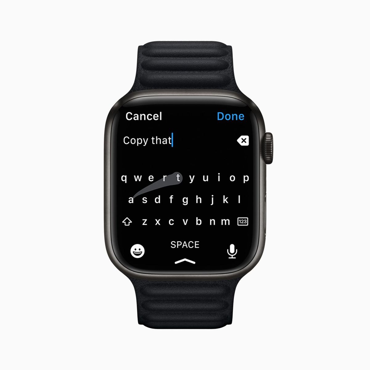 Apple Watch Series7 Watchos Keyboard