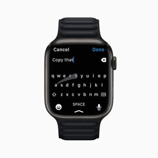 Apple Watch Series7 Watchos Keyboard