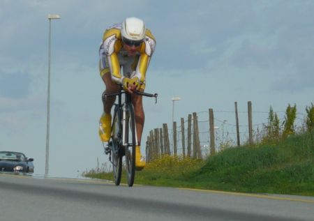 Edvald Boasson Hagen (Team Columbia-Highroad) took a convincing victory.