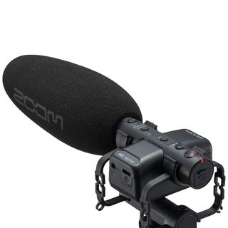 Zoom shotgun mic product shot