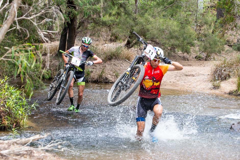 Urs Huber remains in the race lead after stage 5