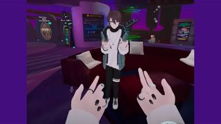 Hand tracking in VR Chat