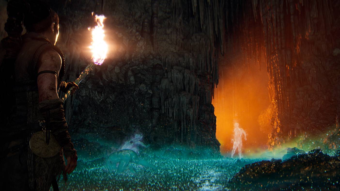 A screenshot from the action narrative game Senua's Saga: Hellblade 2 Enhanced