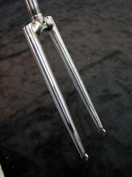 Columbus will soon have fork blades for its new XCr stainless steel tubeset.