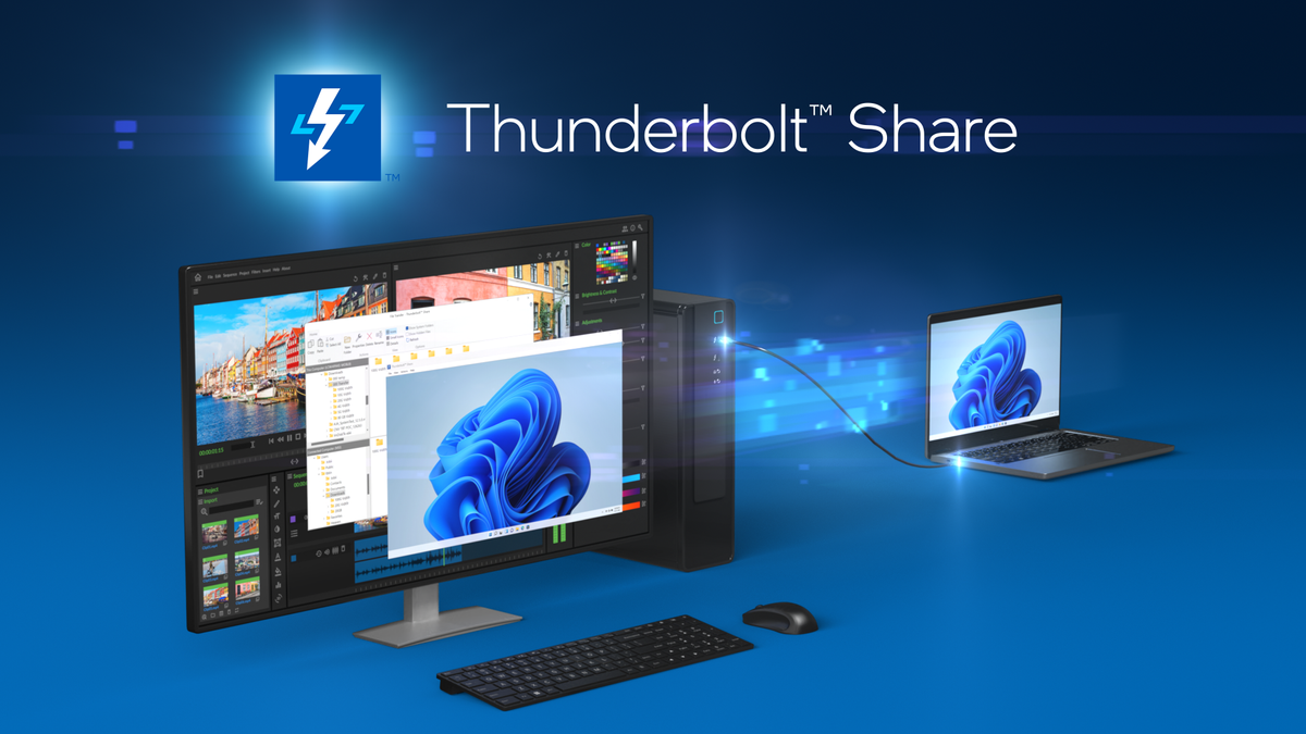 Thunderbolt Share depiction