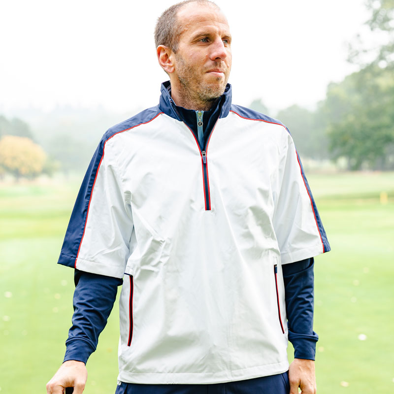 Ashworth Quarter Zip Wind Shirt