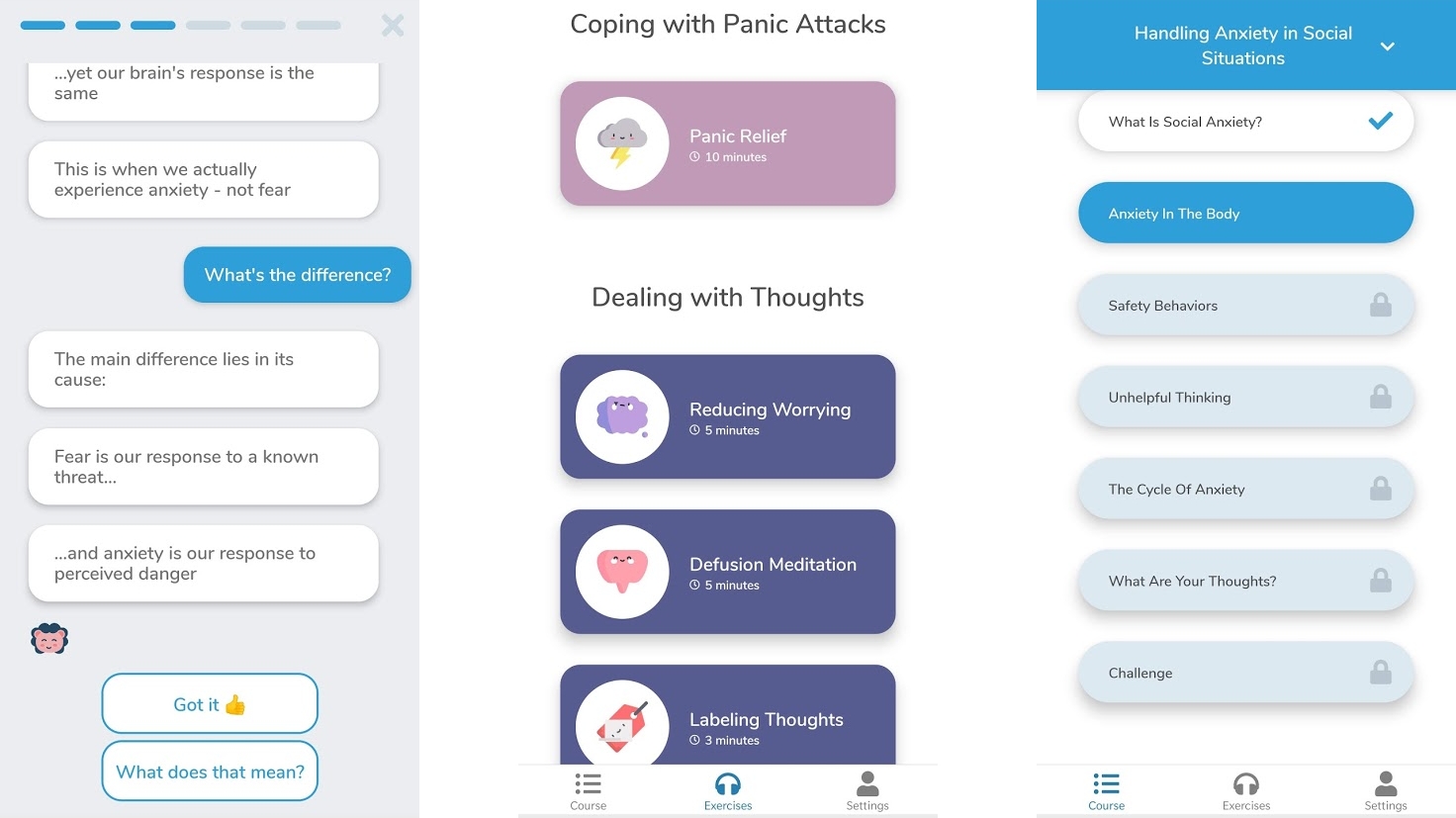 Pocketcoach – Anxiety Helper