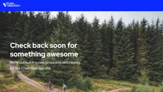 Chain Reaction Cycles holding page