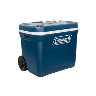 Coleman 50QT Xtreme Wheeled Cooler against white background