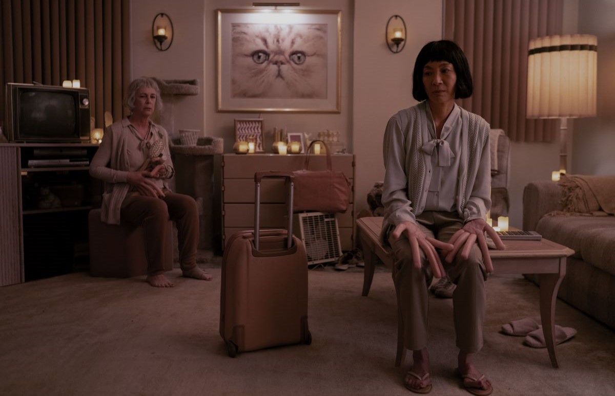 Everything Everywhere All at Once Jamie Lee Curtis Michelle Yeoh