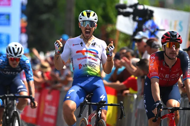 Jason Tesson vinve la seconda tappa della Route dOccitanie (foto: Getty)