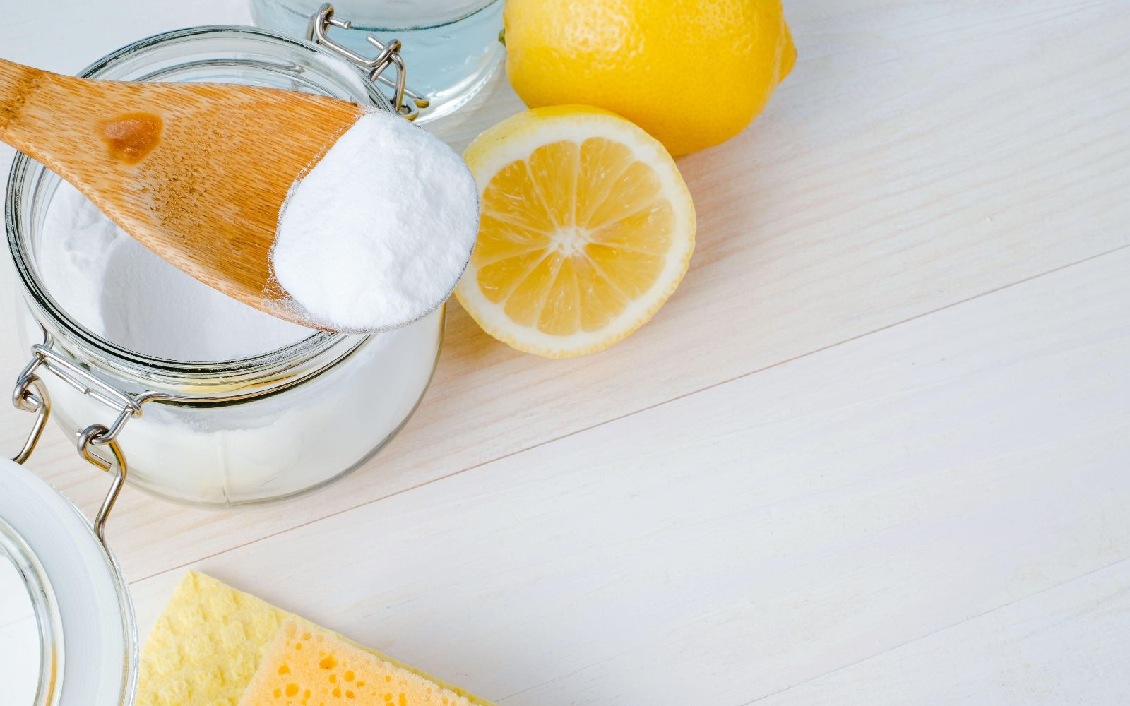 Раствор для мытья кухонных шкафов от жира в домашних условиях с лимонной кислотой и содой