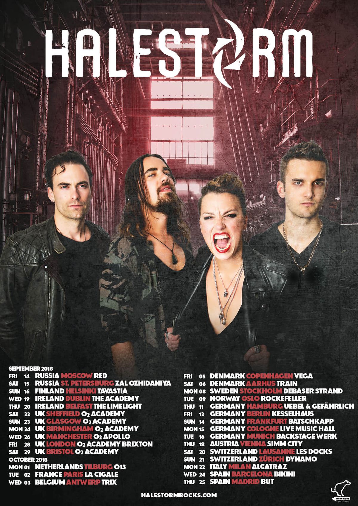 Halestorm announce European tour including 'biggest ever' UK dates Louder