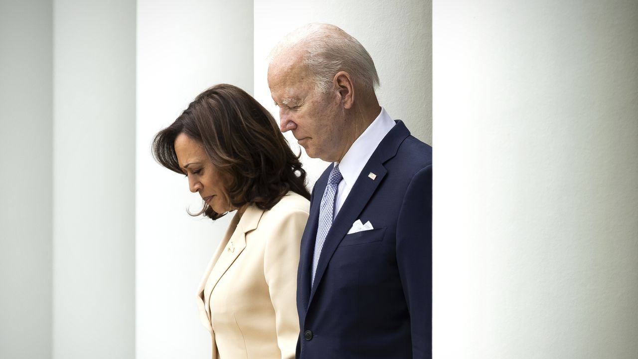 Vice President Kamala Harris and President Joe Biden