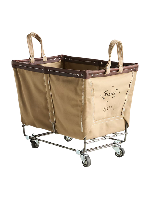 Medium Mobile Canvas Bin