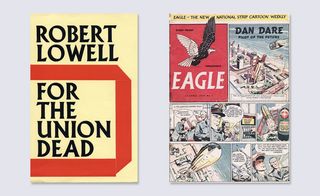 Robert Lowell cover and comic strip