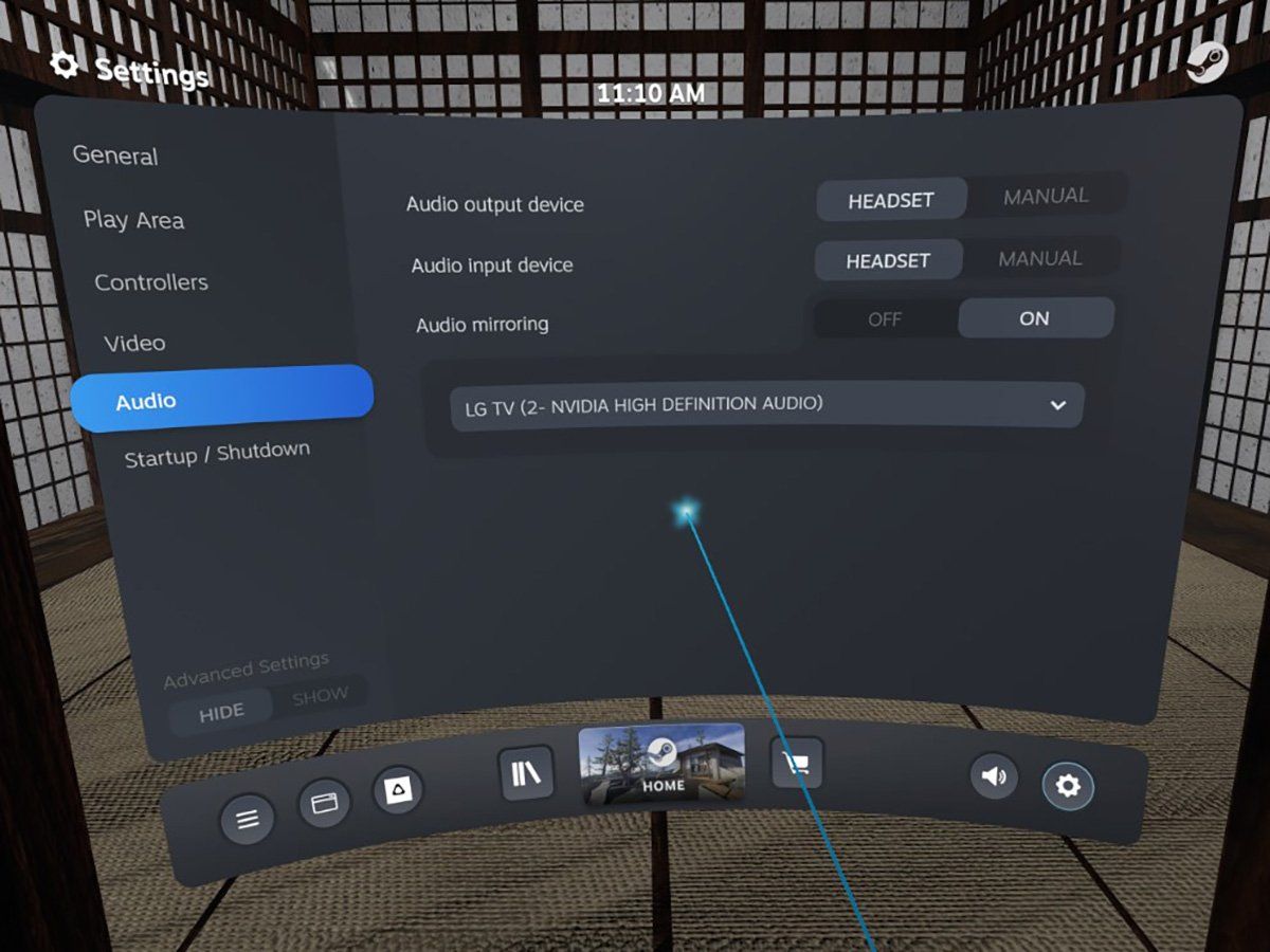 SteamVR 2.0 Audio