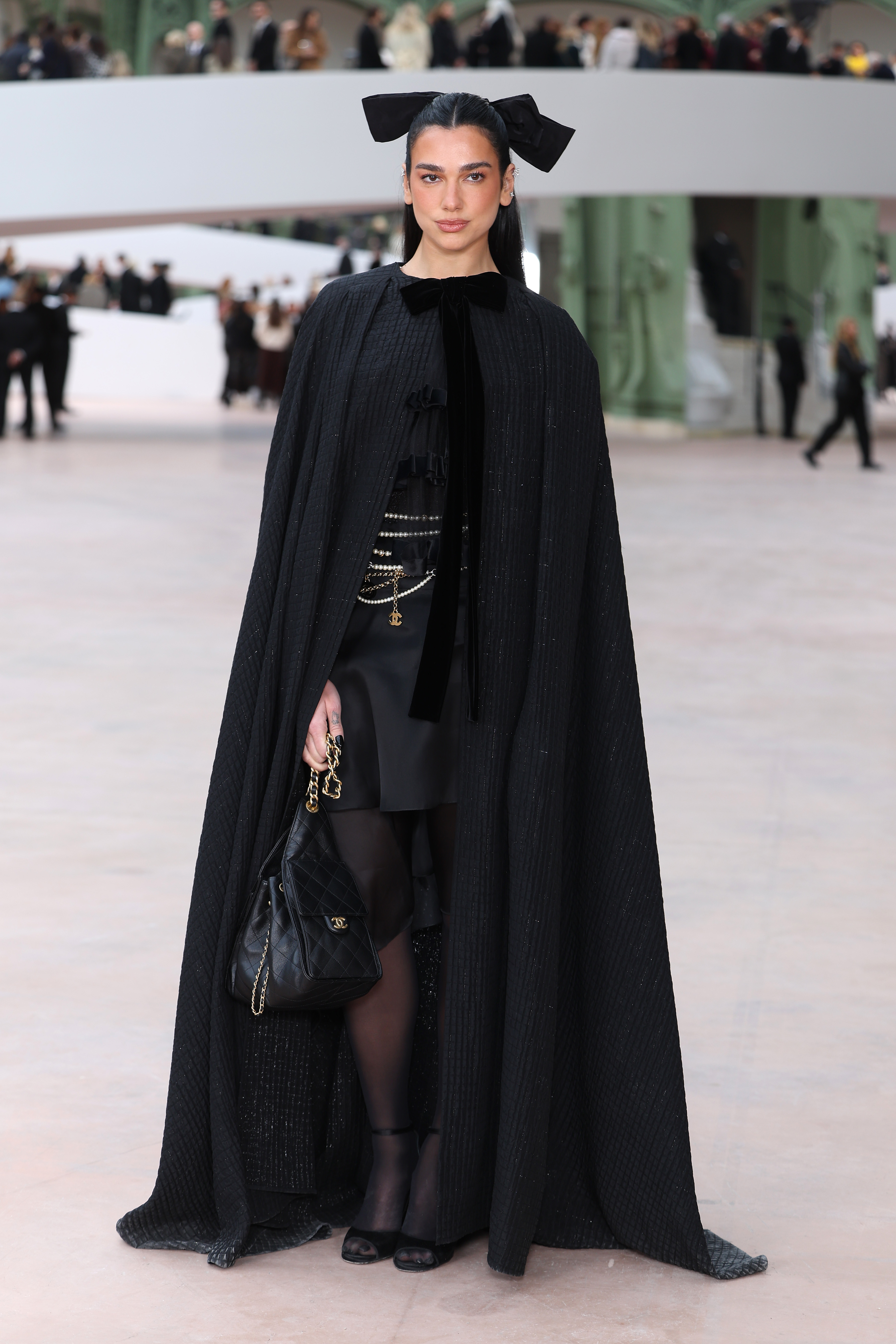 Dua Lipa attends the Chanel Haute Couture Spring-Summer 2025 show as part of Paris Fashion Week on January 28, 2025 in Paris, France. (Photo by Pascal Le Segretain/Getty Images)