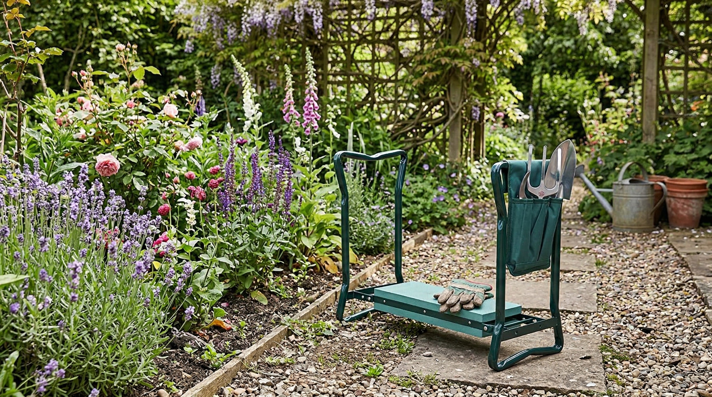 Garden kneeler