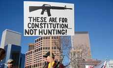Pro gun protest