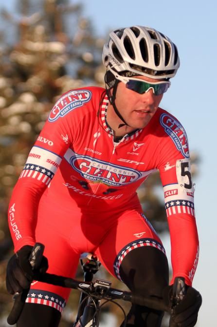 Yannick Eckmann flying the stars-and-stripes trim on his kit.
