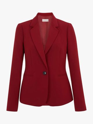 red blazer, Sophie Wessex outfits, dupe