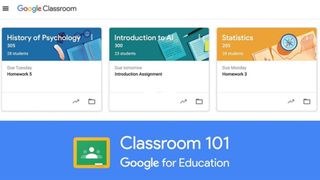 Google Classroom classes