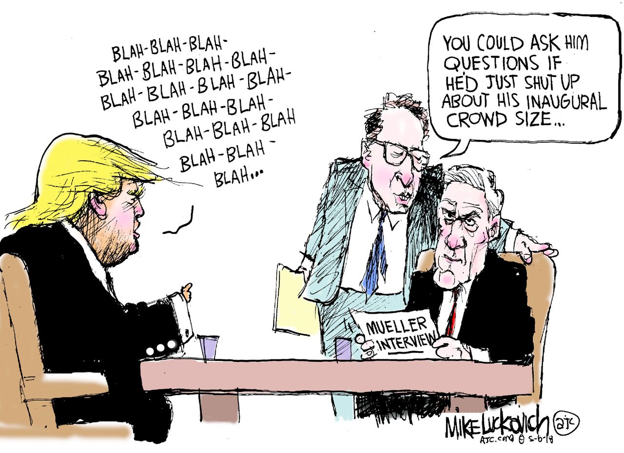 Political cartoon U.S. Rudy Giuliani Trump hush money