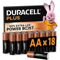 Duracell Plus AA Batteries (18 Pack) Duracell Plus AA Batteries (18 Pack)