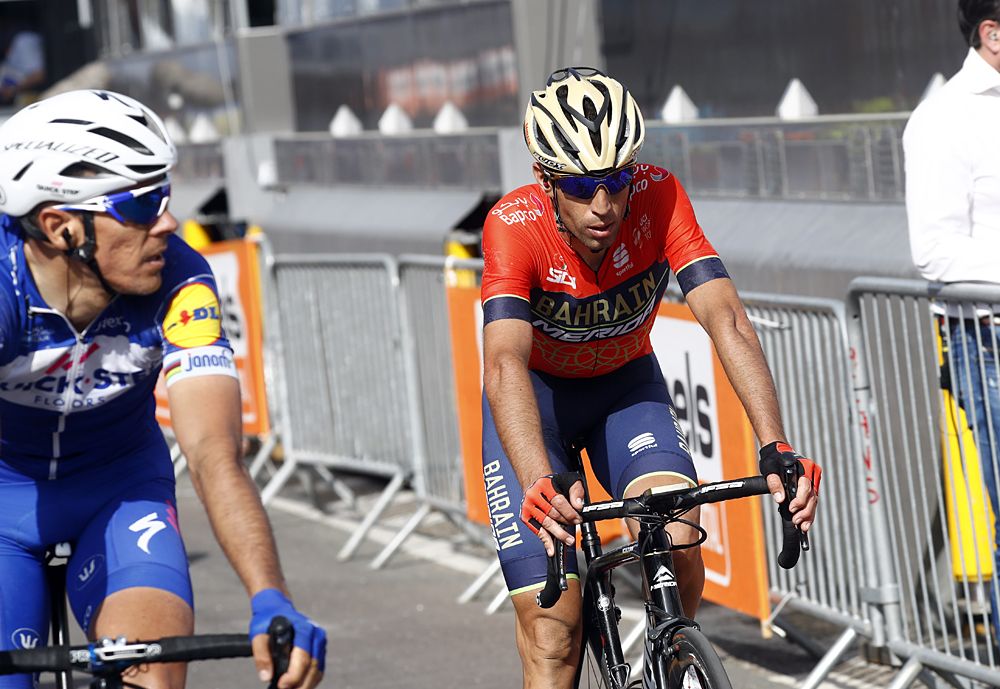 Vincenzo Nibali at Liege-Bastogne-Liege