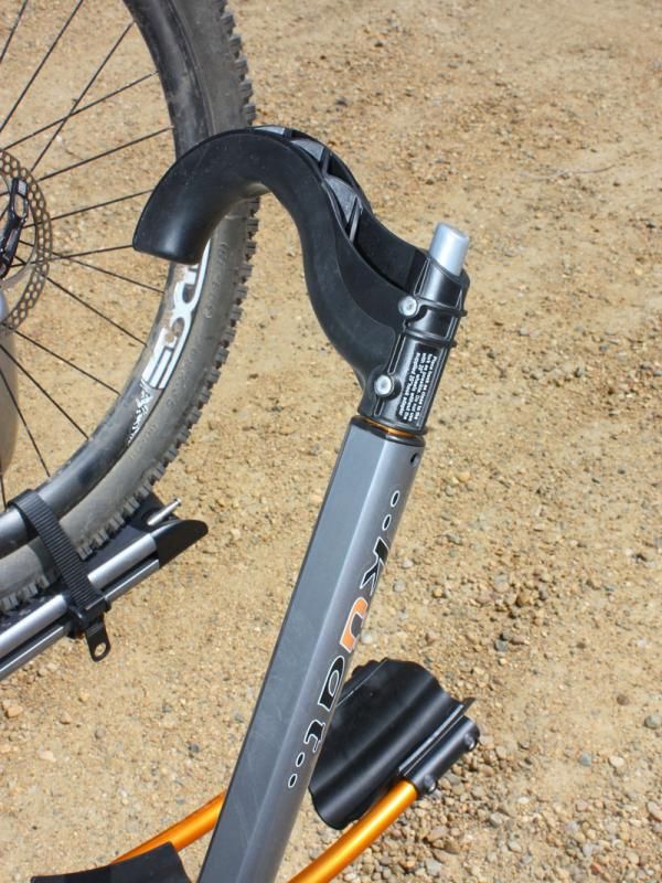 We were worried at first about the tire hook's plastic construction but it never became an issue during testing and is impressively solid. The grippy interior edge provides a notably secure grip, too