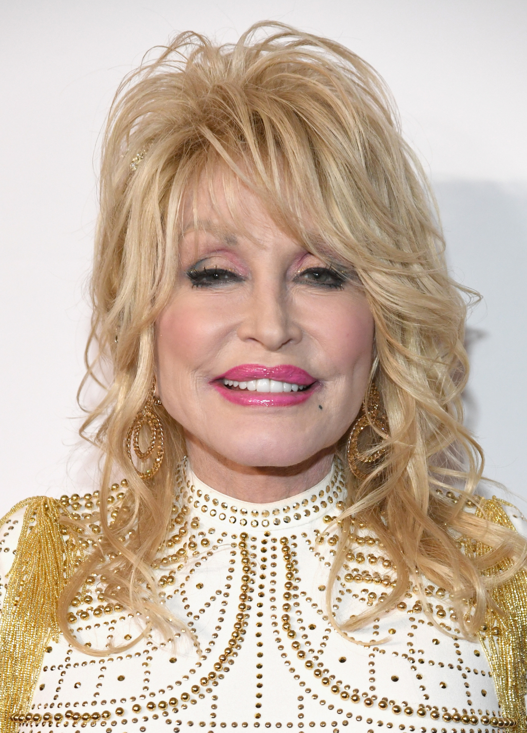 Dolly Parton attends MusiCares Person of the Year honoring Dolly Parton at Los Angeles Convention Center on February 8, 2019 in Los Angeles, California