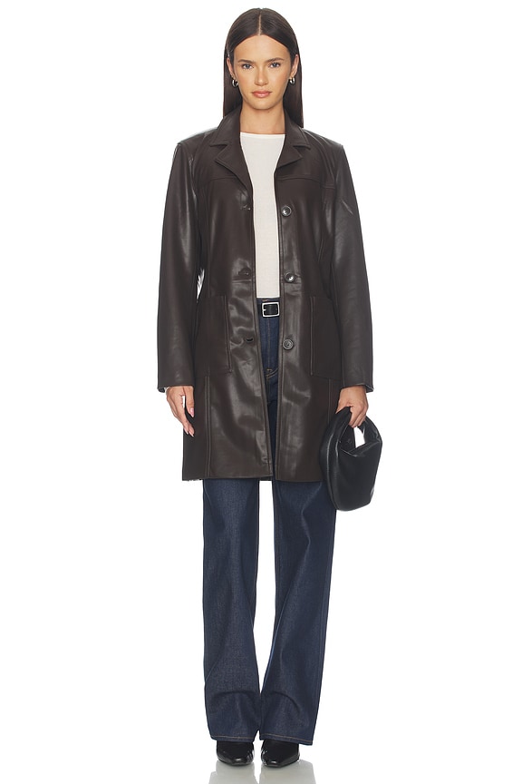 Faux Leather Jacket