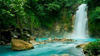 waterfall in Costa Rica