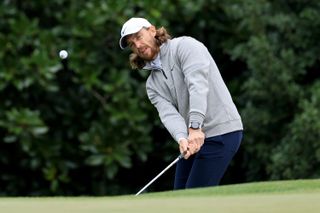 Tommy Fleetwood during round three of the 2022 Masters