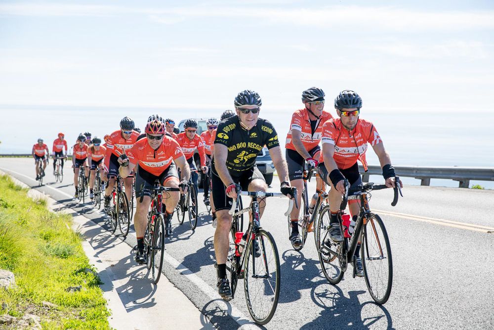 The group ride was no stroll through the park &ndash;&nbsp;Palos Verdes Road had steep slopes and stunning views of the Pacific Ocean for the participants who were willing to make the trip.
