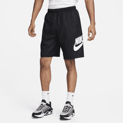 Nike Club Men's Woven Shorts - Black/white - Size Xs