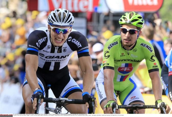Peter Sagan looks on at what might have been