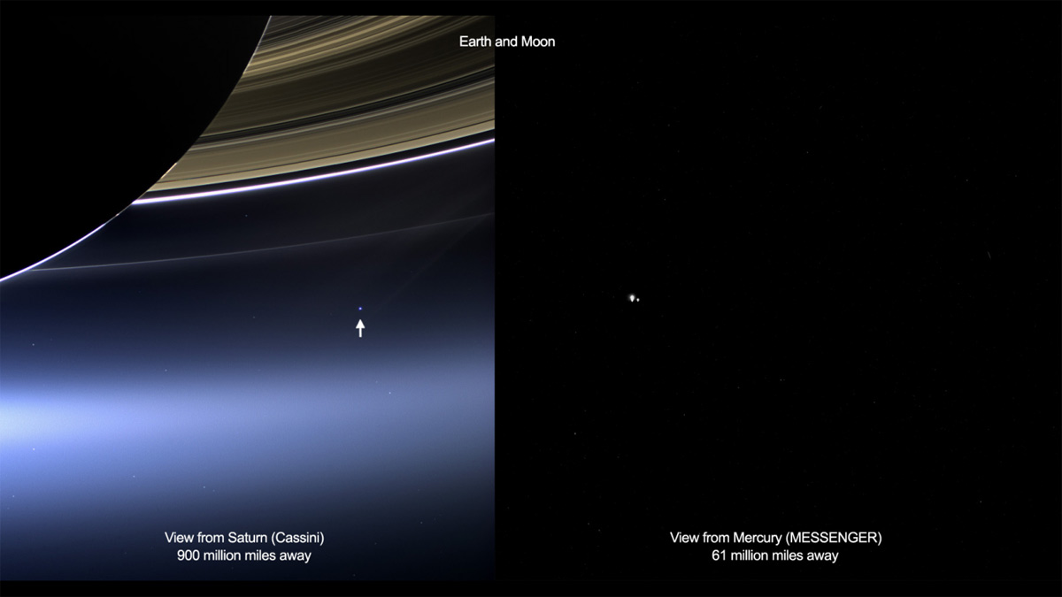Nasa Picture Of Earth From Saturn Nasa Picture Of Earth From Saturn
