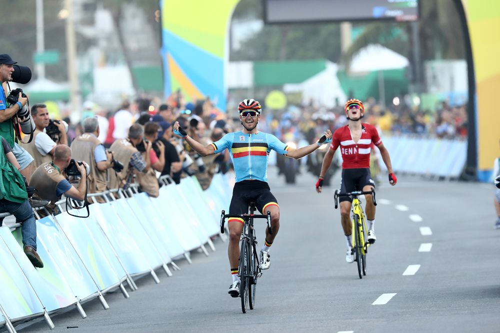 Greg Van Avermaet (Belgium) wins Olympic Gold in Rio after a superb race