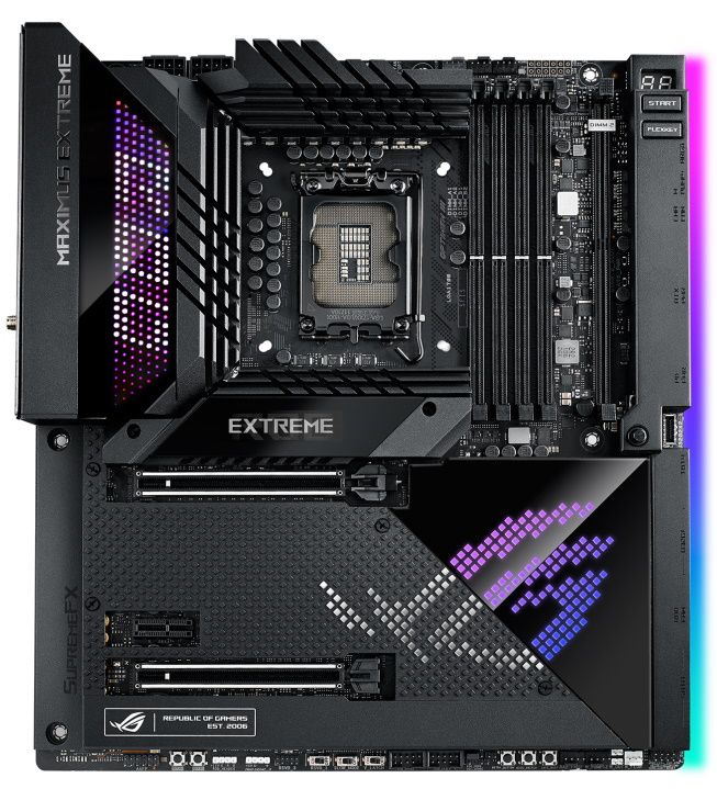 Asus ROG Maximus Z690 Extreme and Extreme Glacial Motherboard