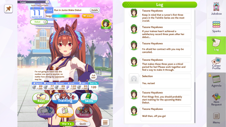 Umamusume: Pretty Derby is a popular mobile game.