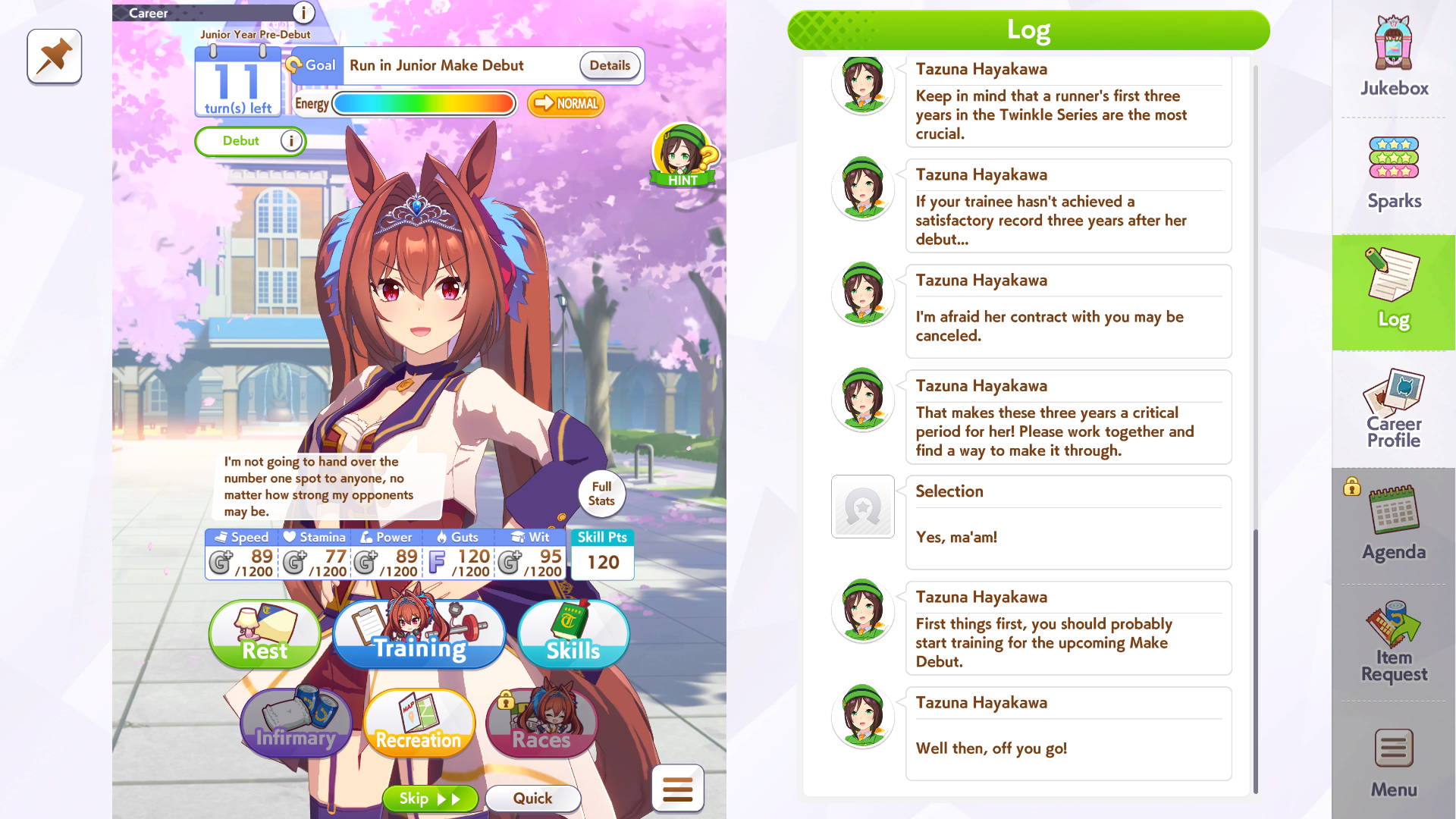 Umamusume: Pretty Derby is a popular mobile game.