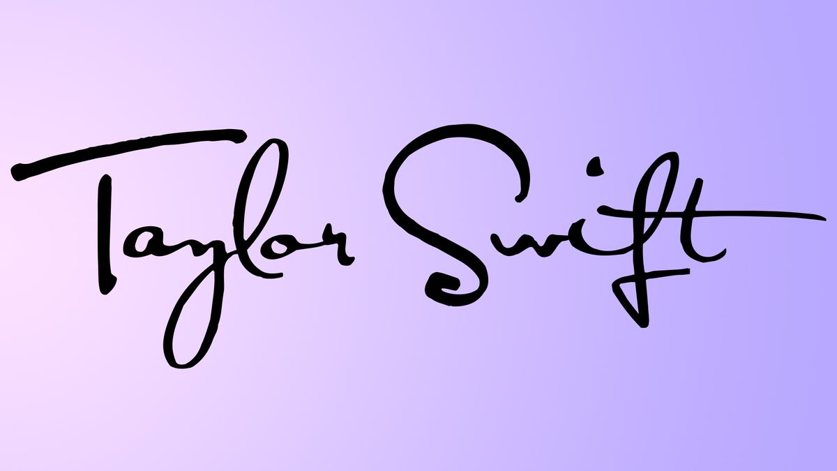 Taylor Swift takes legal action against cursive logo | Creative Bloq
