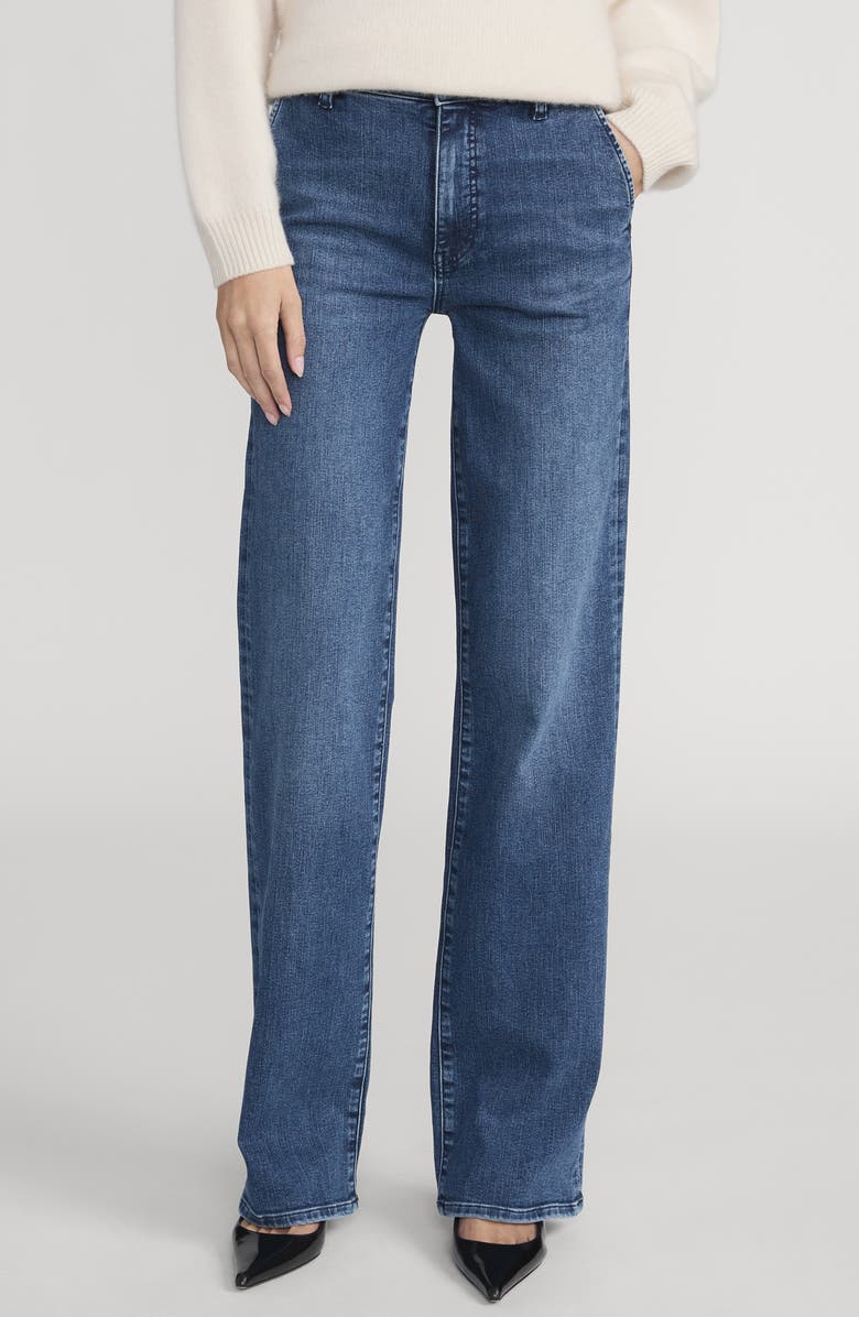 The High Waist Straight Leg Trouser Jeans