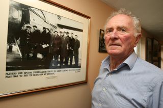 Harry Gregg was hailed a hero after the Munich air disaster