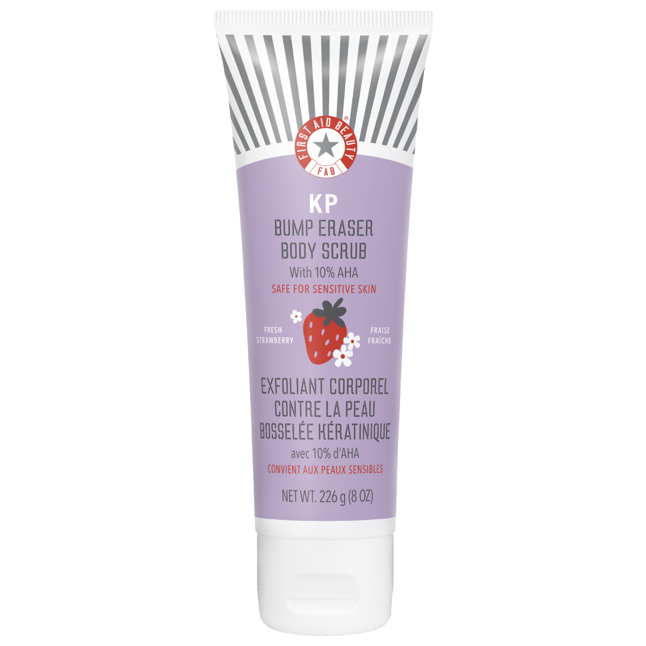 Kp Bump Eraser Body Scrub With 10% Aha &amp;ndash; Fresh Strawberry