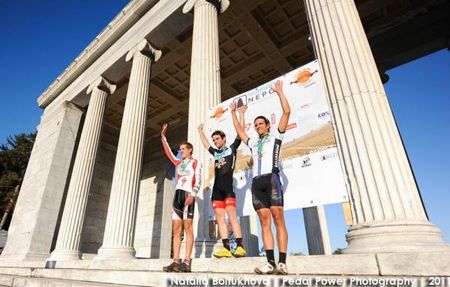 The Podium (L to R): McNeely, Lindine, Schempf